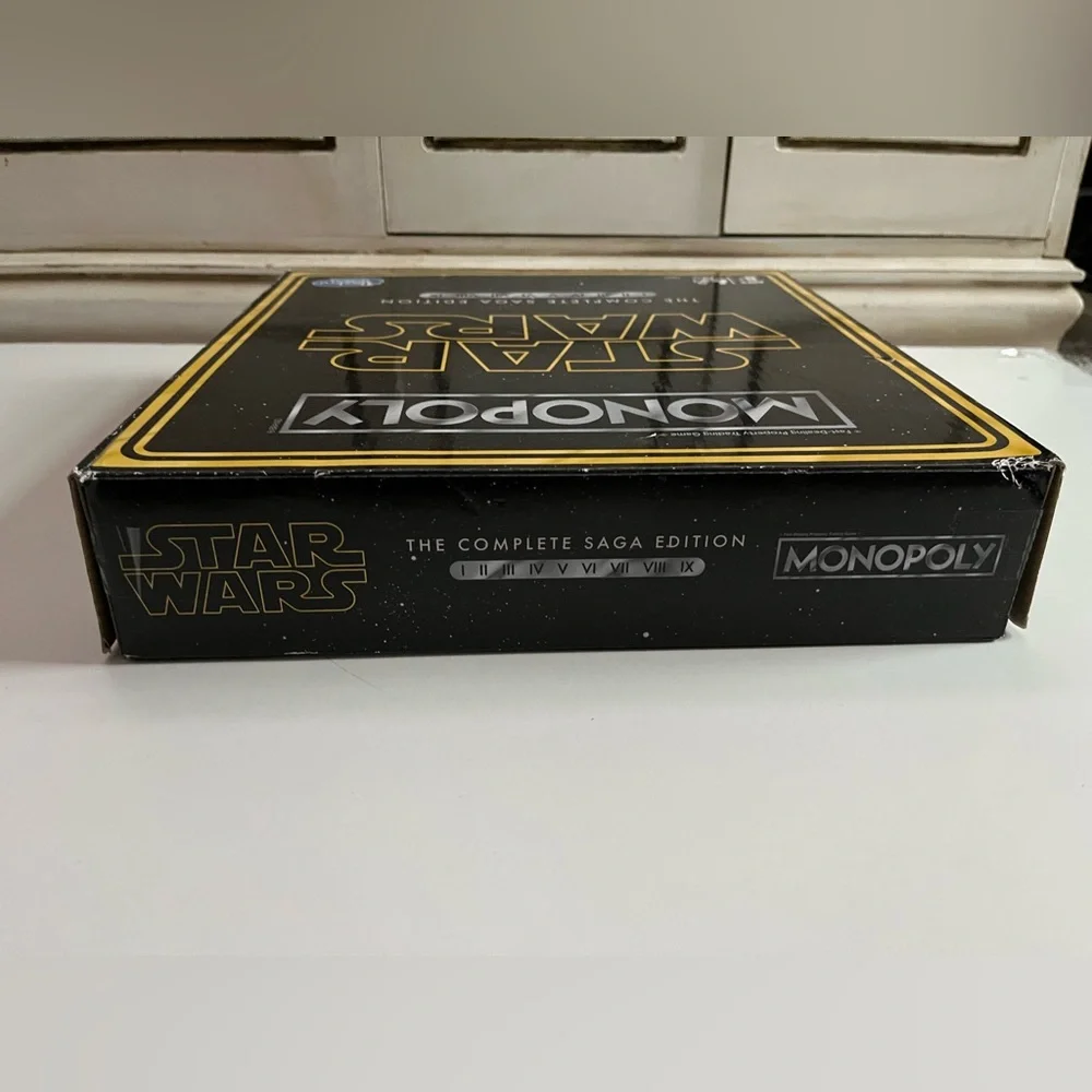New Monopoly Star Wars Complete Saga Edition Board Game Star Wars Trilogies
